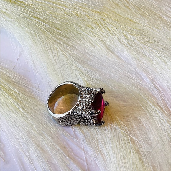 Amazing With A Beautiful Big Jim Stone Ring for Women - Picture 2 of 5